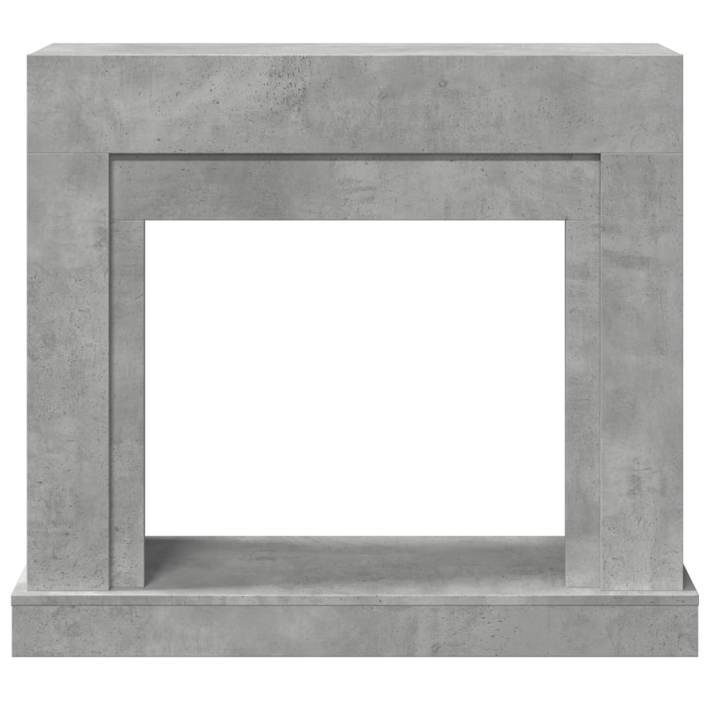 Kaminumrandung Betongrau 100x30x87,5 cm Holzwerkstoff – Bild 4