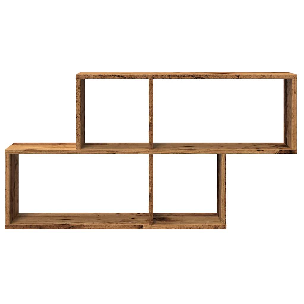 Wandregal Altholz-Optik 100x18x53 cm Holzwerkstoff – Bild 4