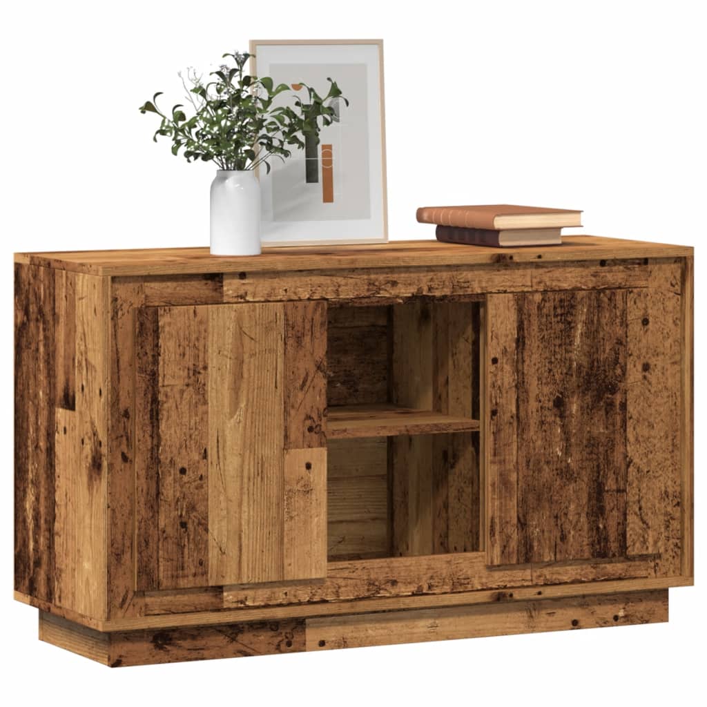 Sideboard Altholz-Optik 102x35x60 cm Holzwerkstoff – Bild 3