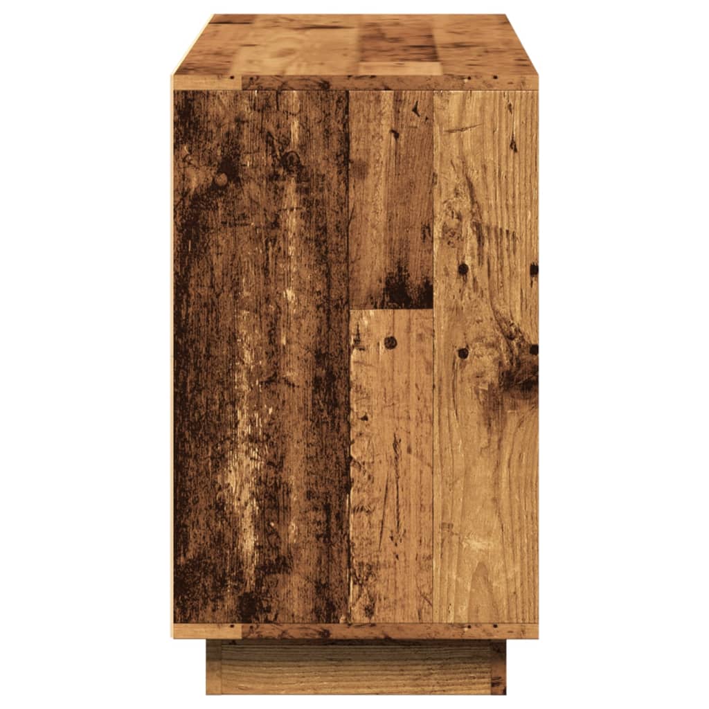 Sideboard Altholz-Optik 102x35x60 cm Holzwerkstoff – Bild 5
