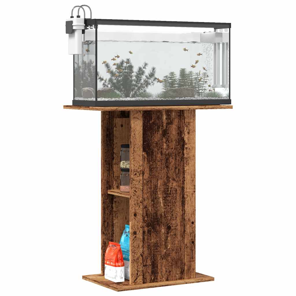 Aquariumständer Altholz-Optik 36x60,5x72,5 cm Holzwerkstoff – Bild 3