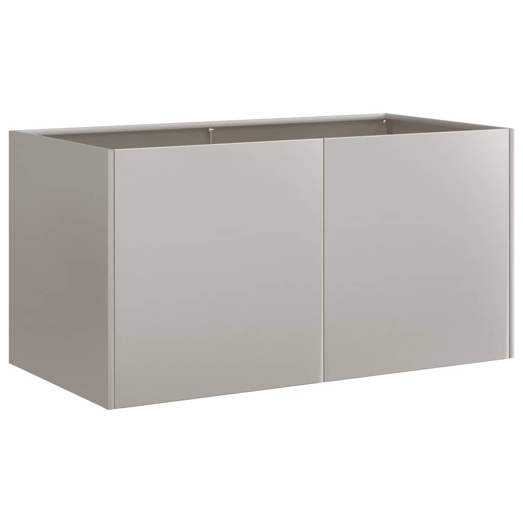 Pflanzkübel Rostig 80x40x40 cm Wetterfester Stahl – Bild 4
