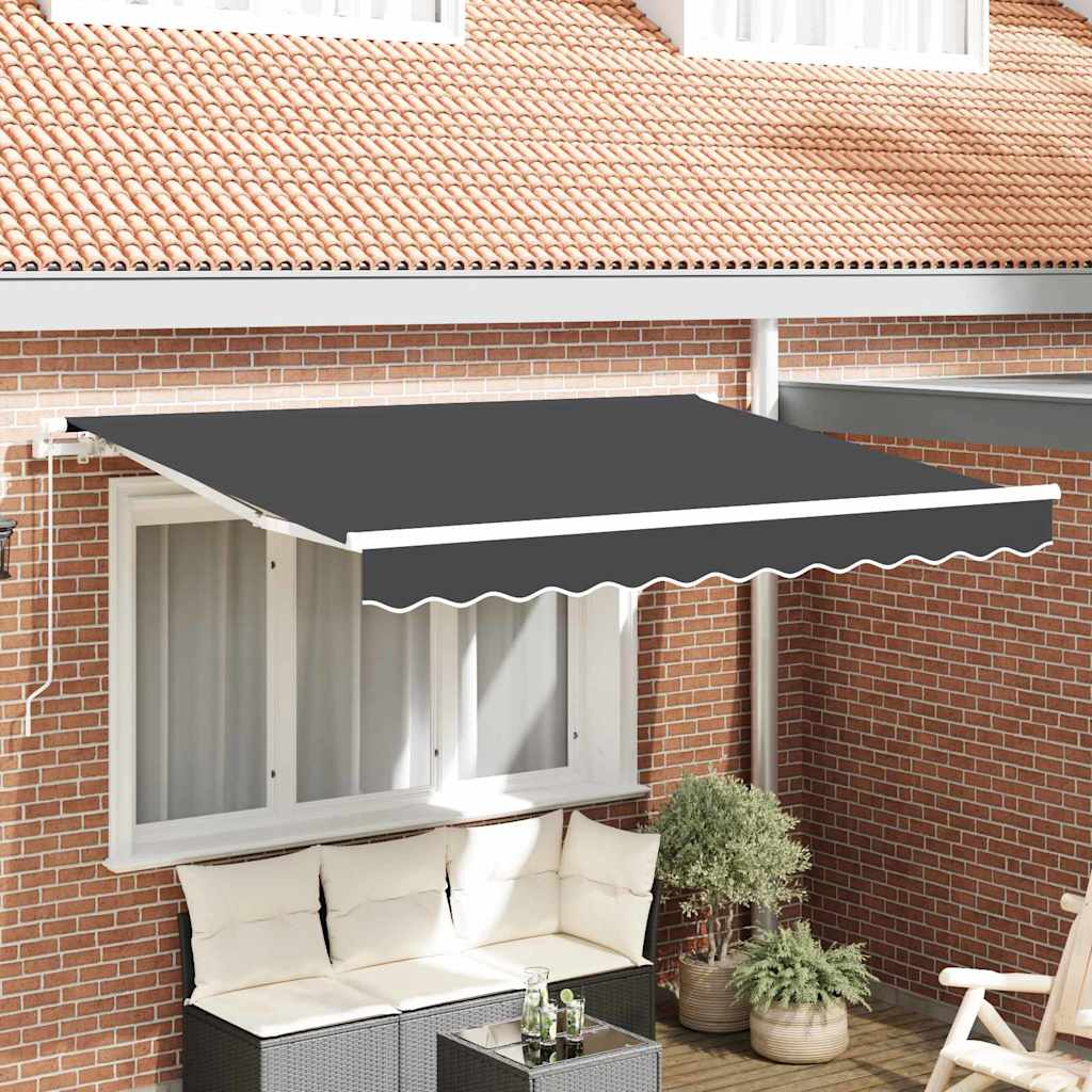 Markisenersatzstoff Anthrazit 235 x 195 cm Polyester