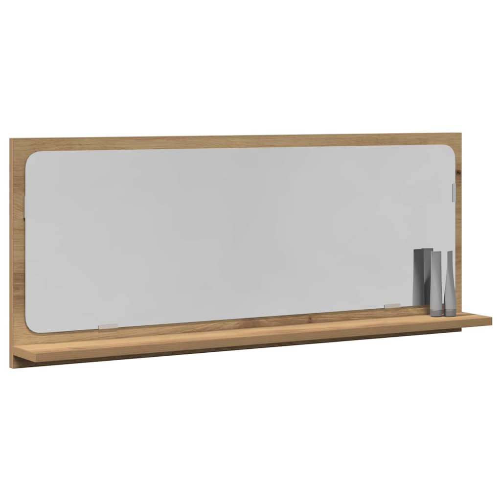 Spiegelablage Artisan-Eiche 90 x 10,5 x 37 cm Holzwerkstoff – Bild 3