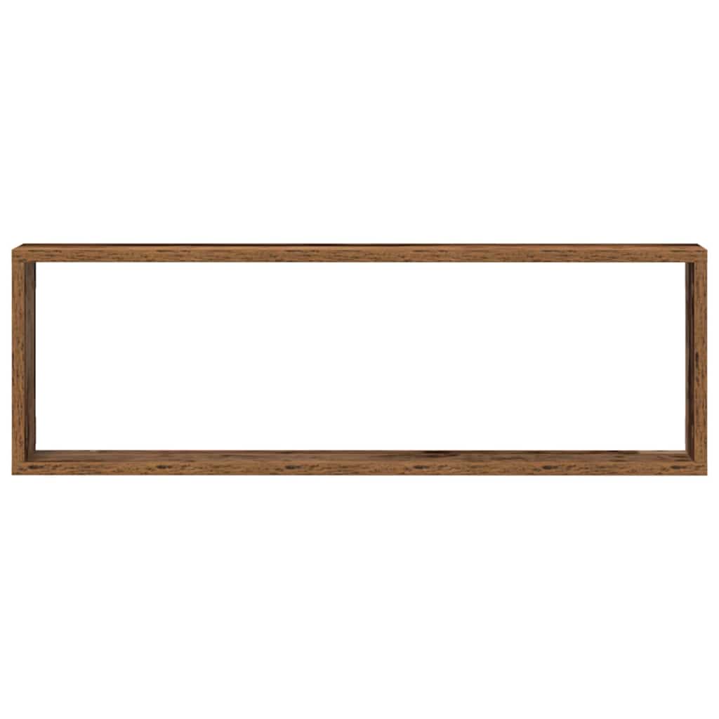 Wandregale Wandhalterung 2 Stk. Altholz 80 x 15 x 26 cm – Bild 8