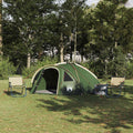 Kuppelzelt 4 Personen 308 x 268 x 130 cm Wasserdicht Grün Taft