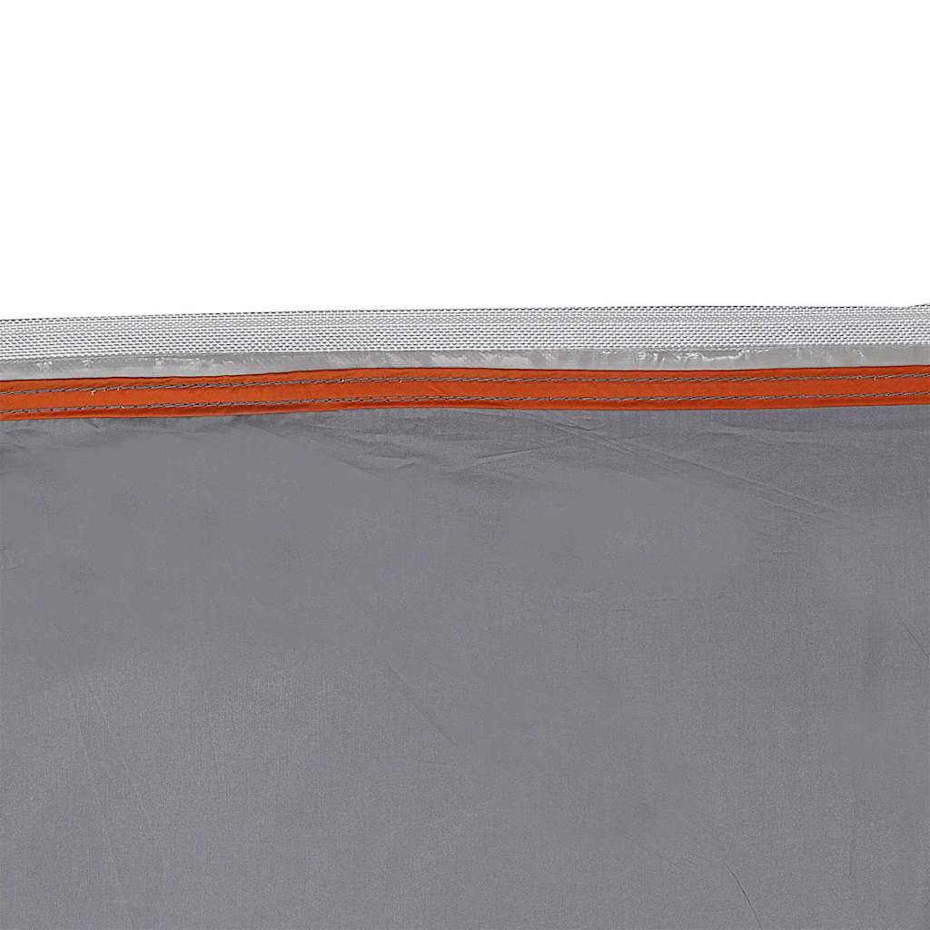 Heckklappenzelt Personen 285 x 255 x 245 cm Grau und Orange – Bild 9