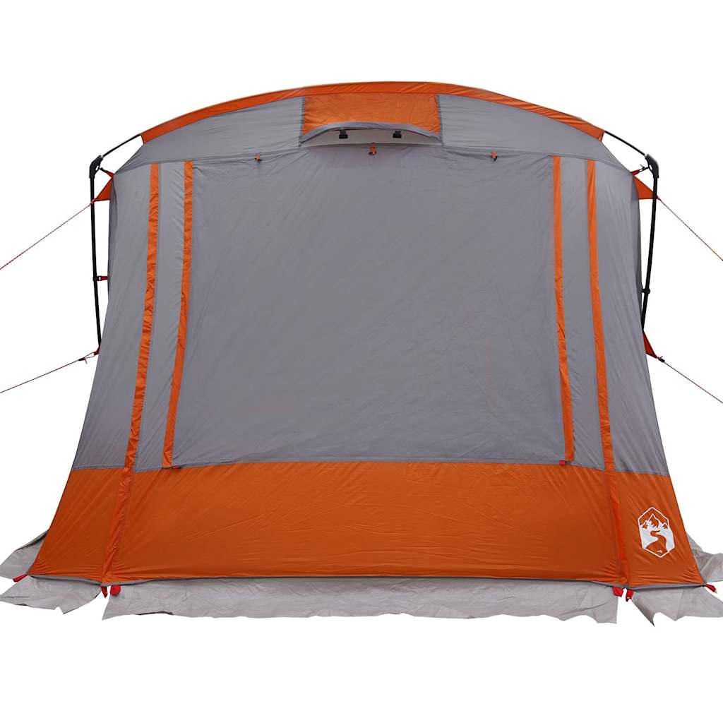 Heckklappenzelt Personen 285 x 255 x 245 cm Grau und Orange – Bild 6