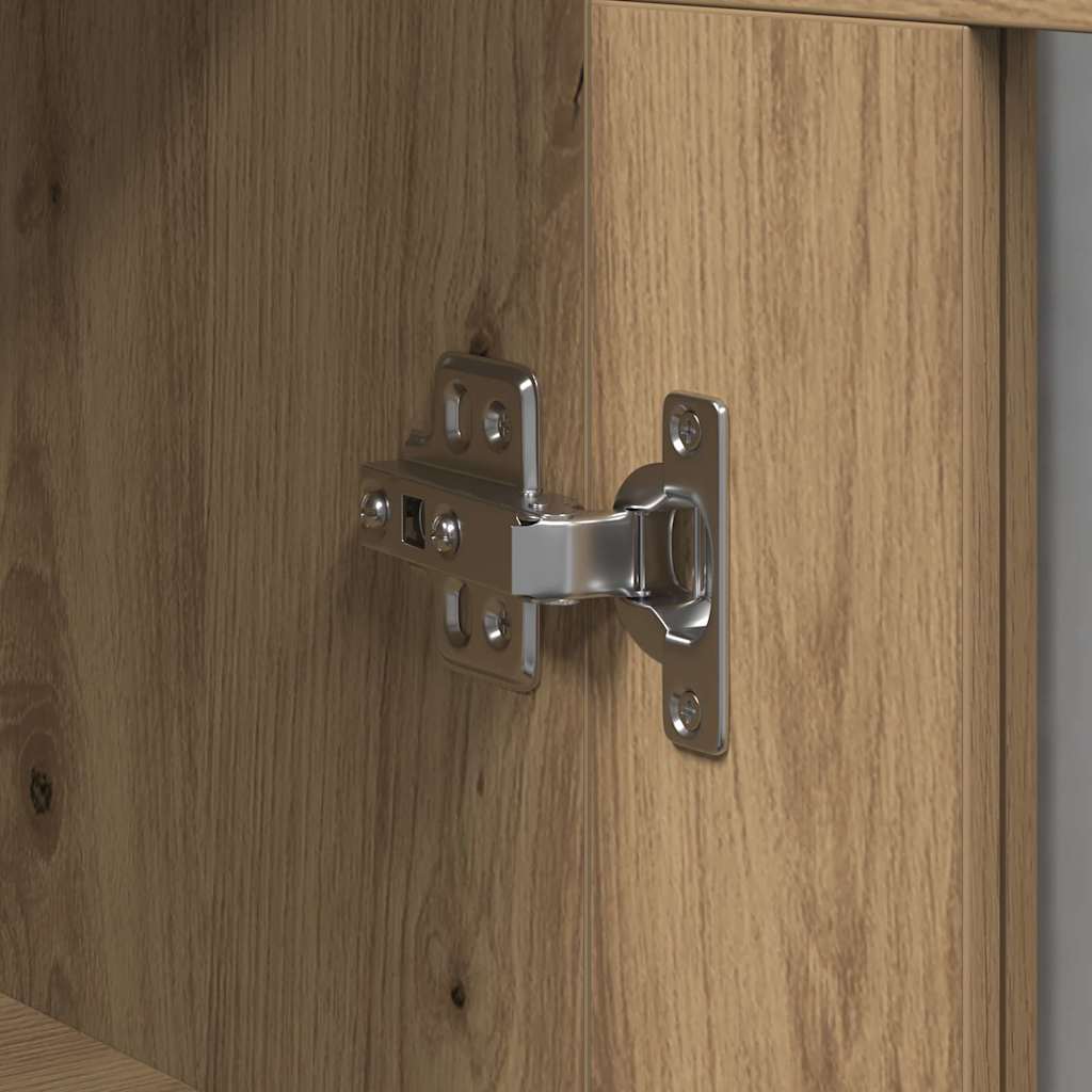Wandschrank Artisan-Eiche 69,5 x 34 x 90 cm Holzwerkstoff – Bild 9