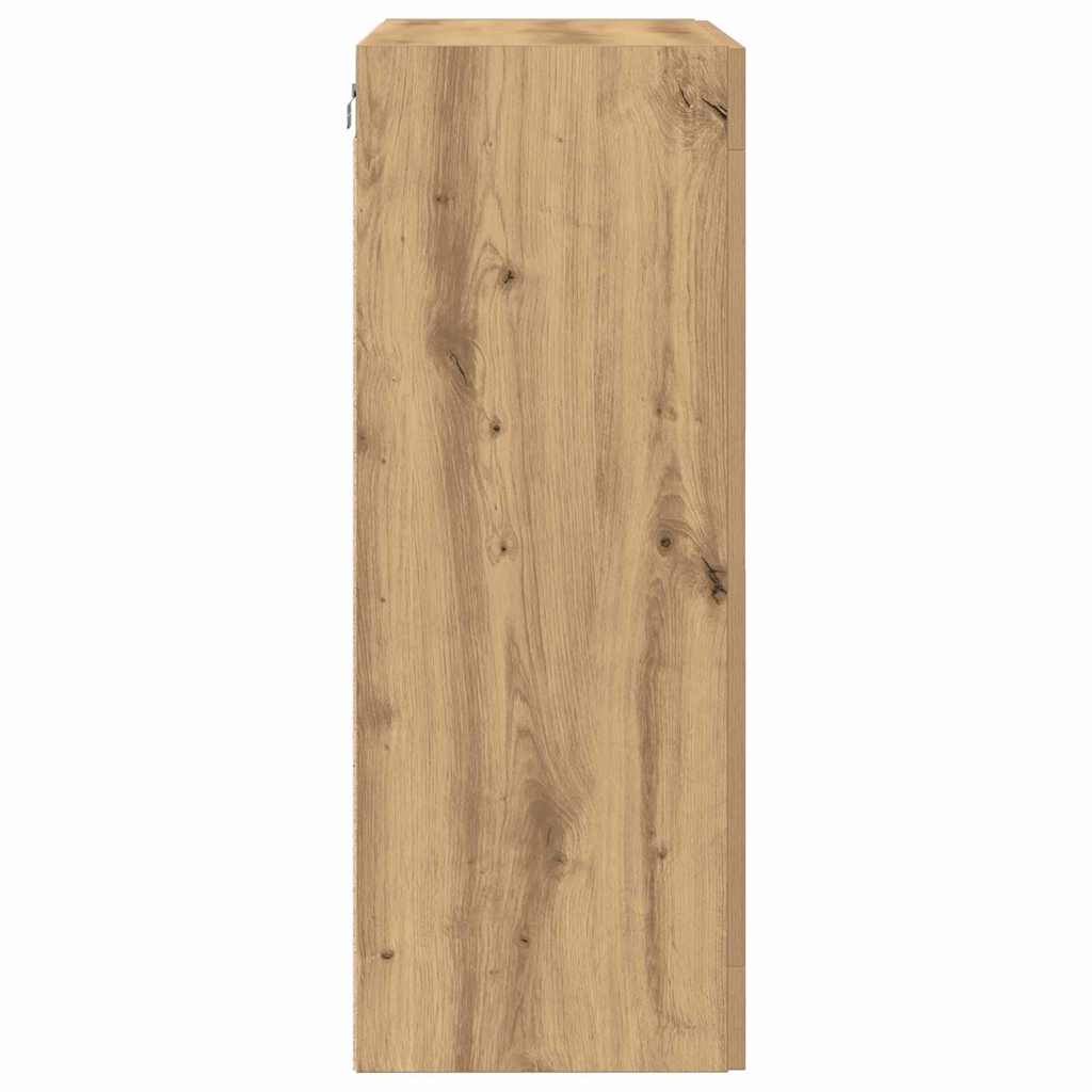 Wandschrank Artisan-Eiche 69,5 x 34 x 90 cm Holzwerkstoff – Bild 7