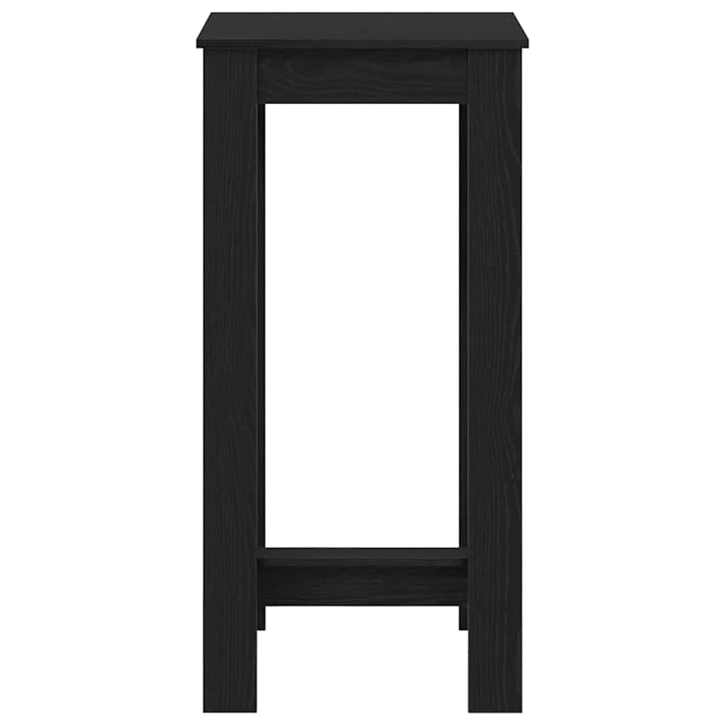 Bartisch 51 x 50 x 103,5 cm Holzwerkstoff Schwarz Eichen-Optik – Bild 6