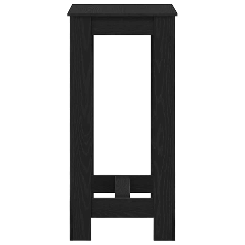 Bartisch 51 x 50 x 103,5 cm Holzwerkstoff Schwarz Eichen-Optik – Bild 7