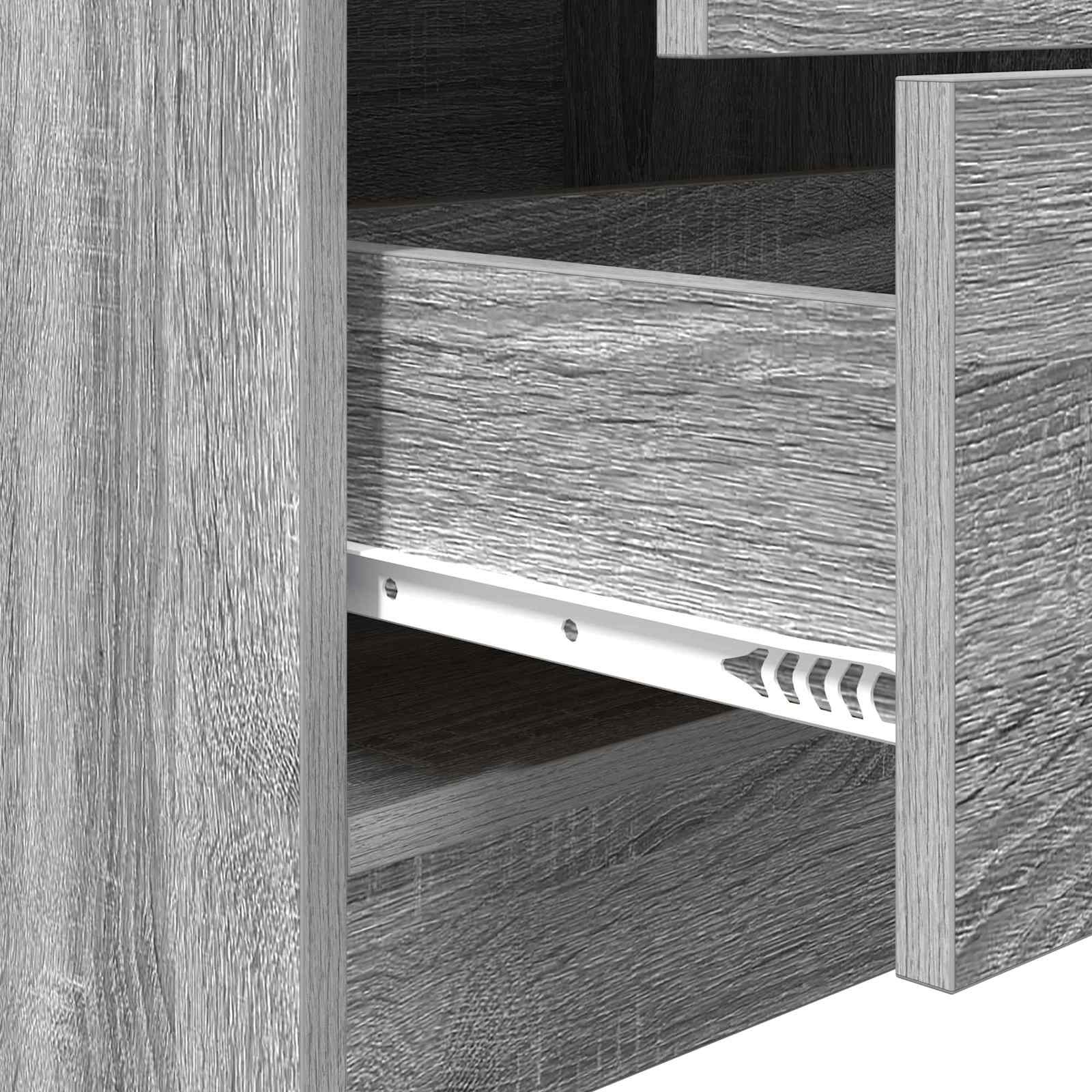 Schreibtisch Graues Sonoma 105,5 x 50 x 127 cm 2 stk. – Bild 11