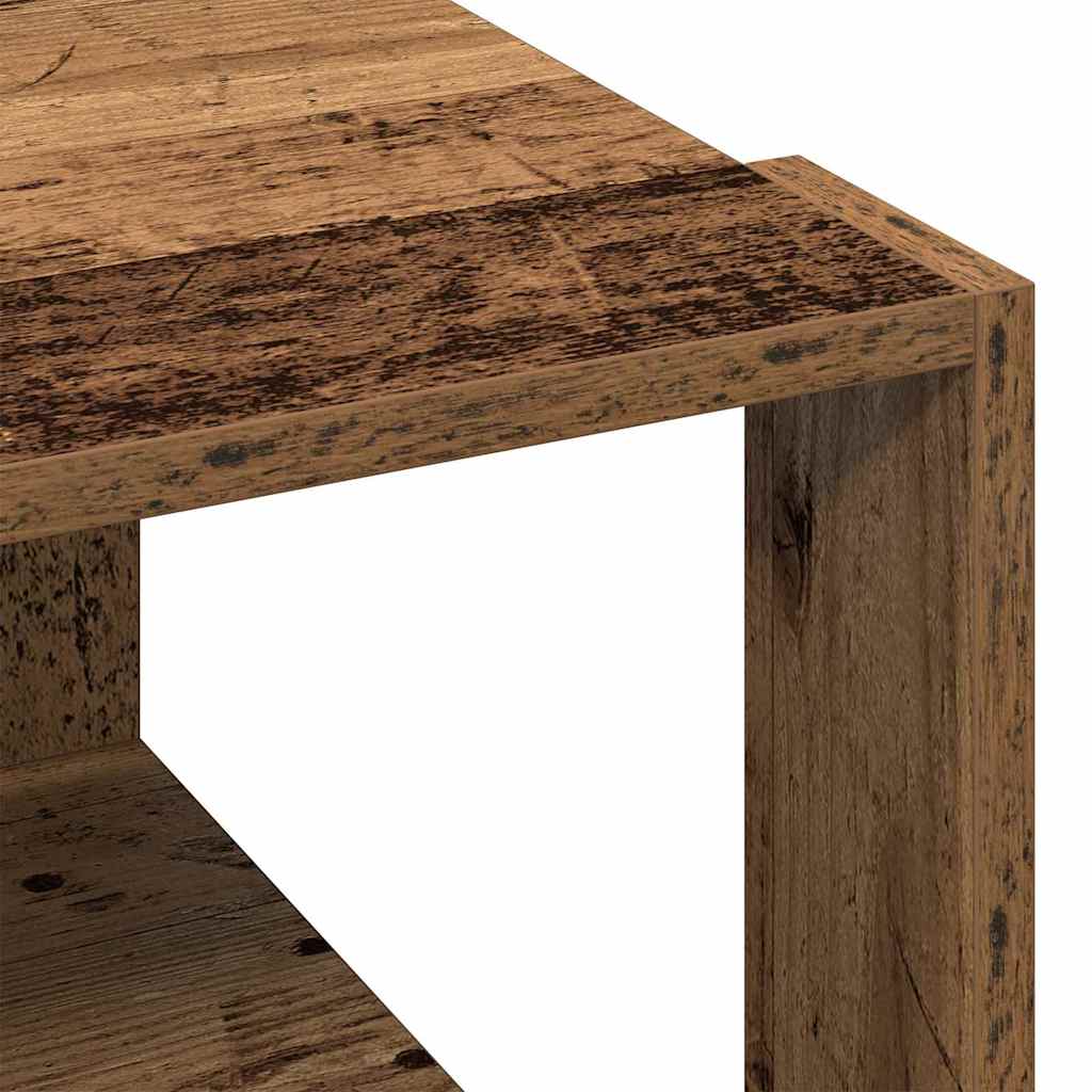 Couchtisch Altholz 51,5 x 51,5 x 30 cm Holzwerkstoff – Bild 8
