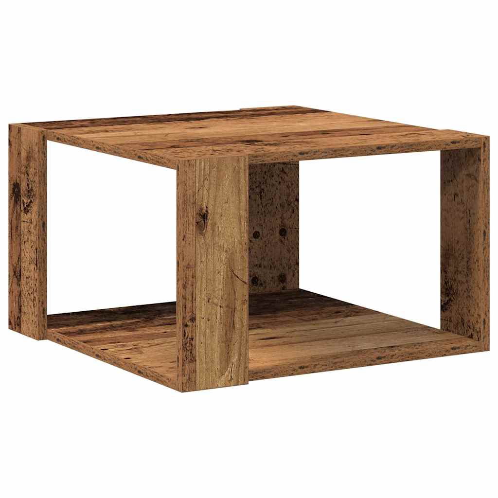 Couchtisch Altholz 51,5 x 51,5 x 30 cm Holzwerkstoff – Bild 2