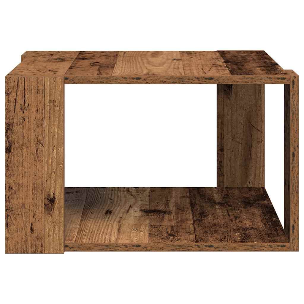 Couchtisch Altholz 51,5 x 51,5 x 30 cm Holzwerkstoff – Bild 6