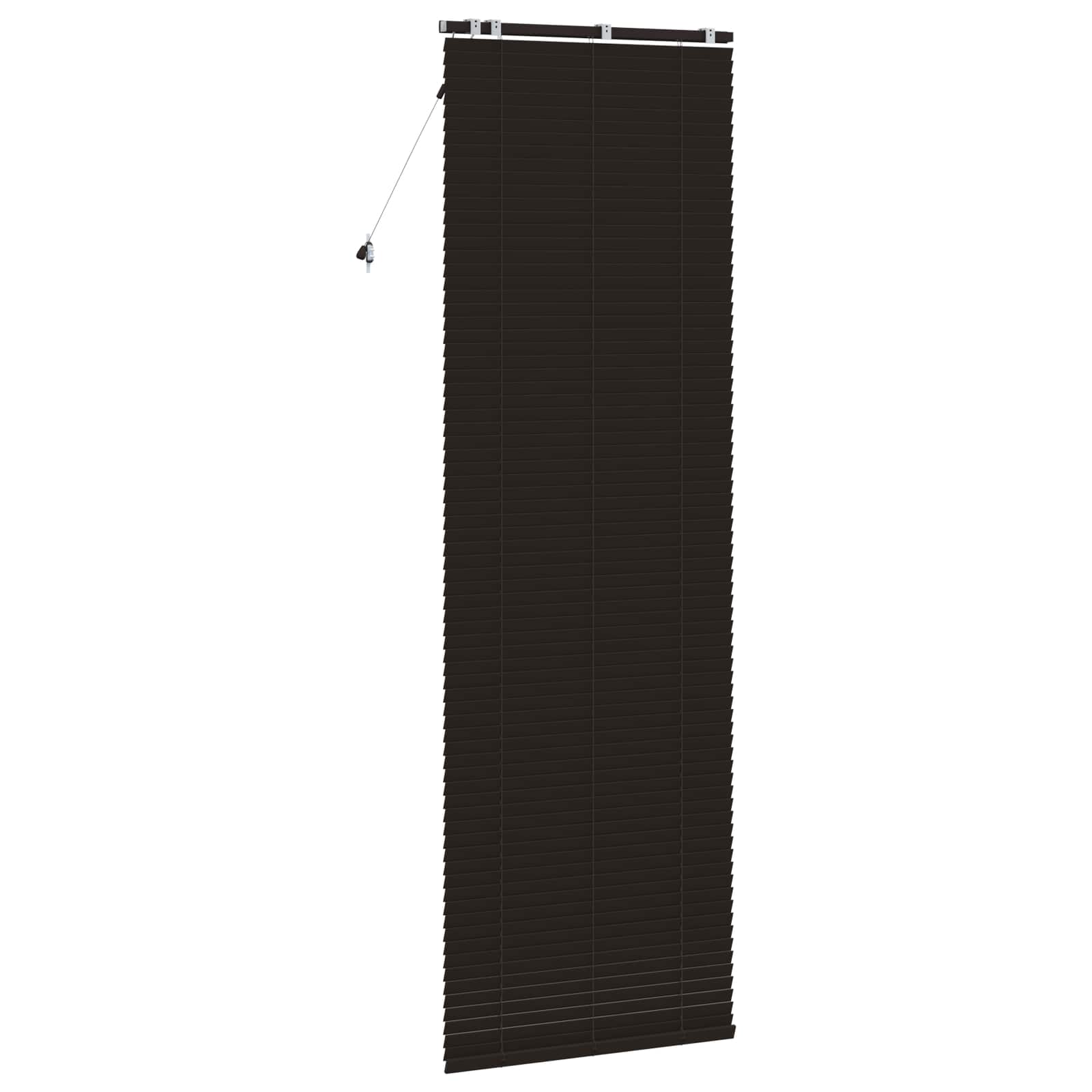 Venezianische Jalousie Dunkelbraun 70 x 250 cm 35 mm – Bild 4