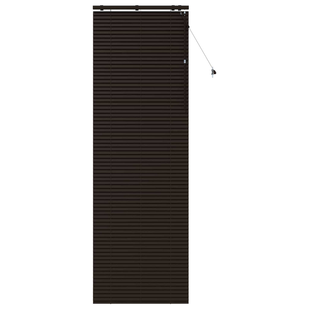 Venezianische Jalousie Dunkelbraun 70 x 250 cm 35 mm – Bild 2