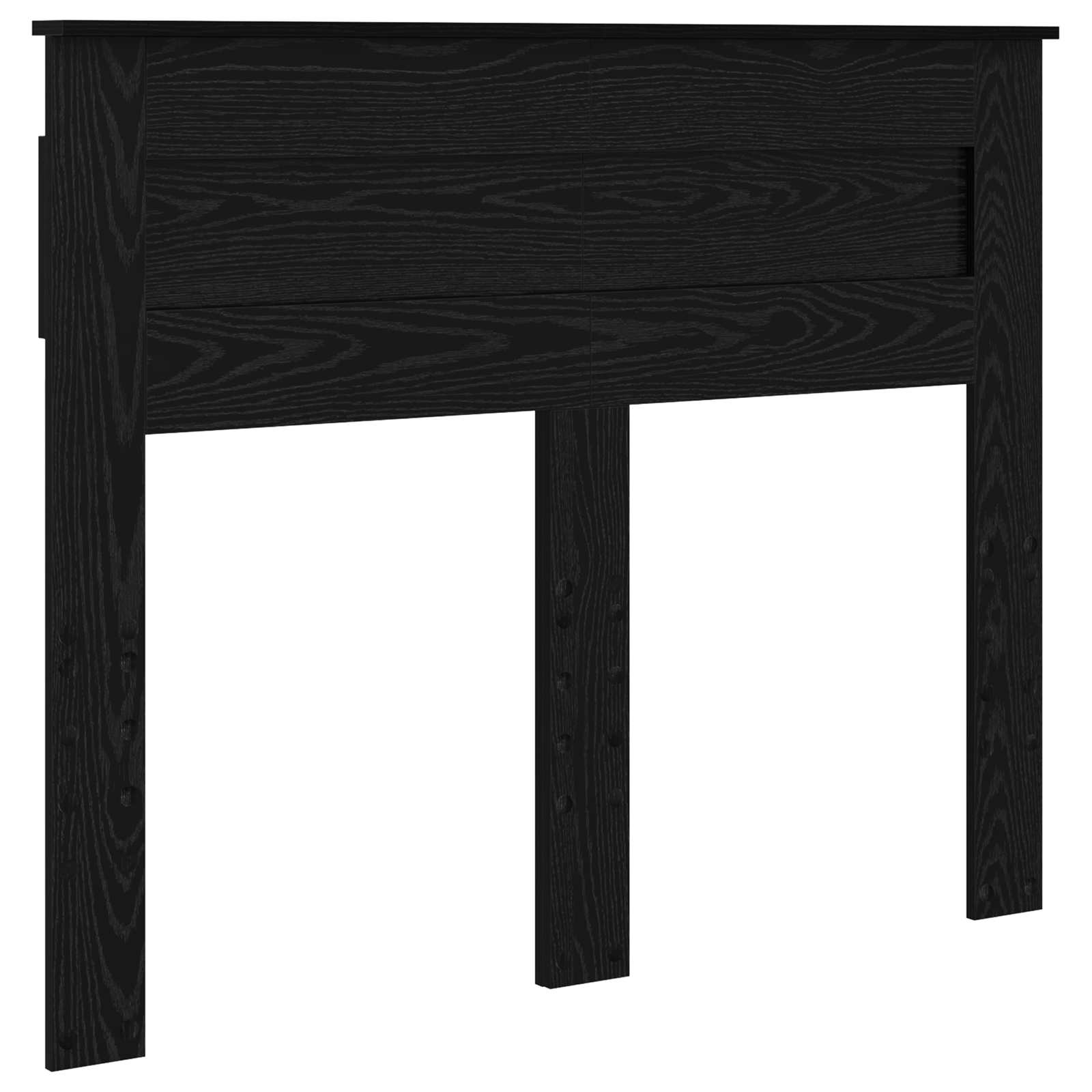 Bettrahmen Schwarz 120 x 190 cm Massives Kiefernholz – Bild 6