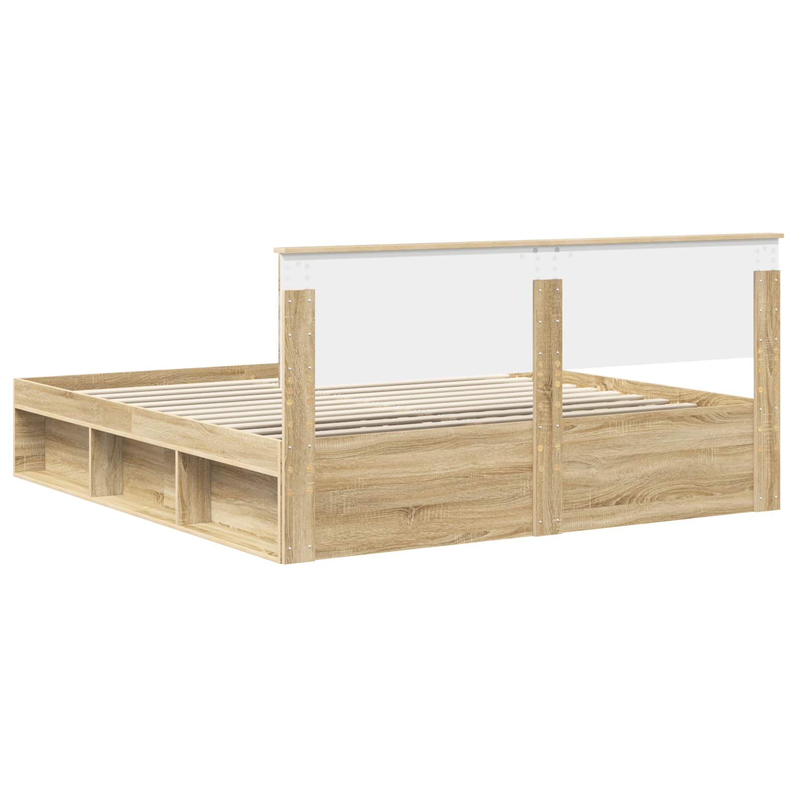 Bettrahmen Sonoma 180 x 200 cm Massives Kiefernholz – Bild 9