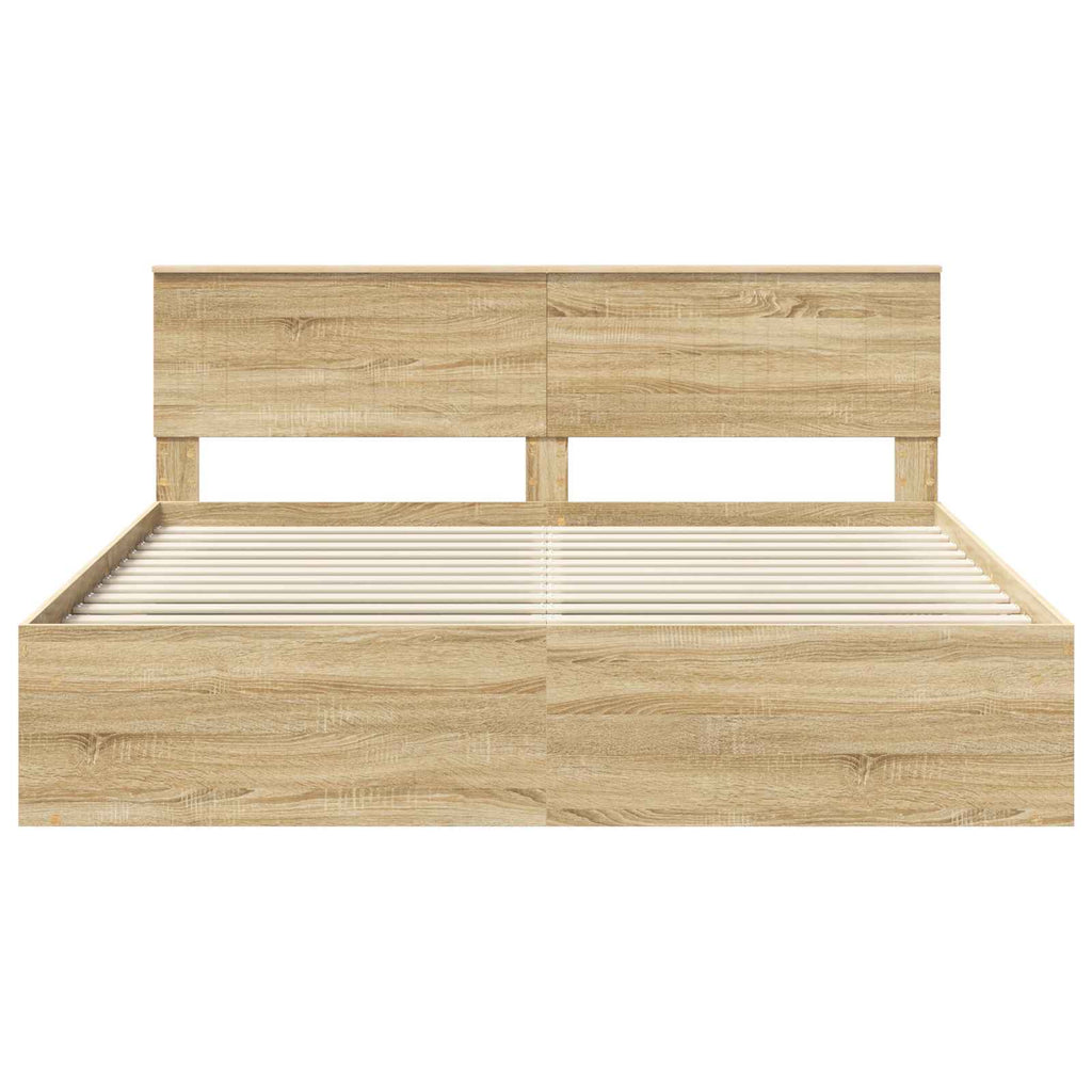 Bettrahmen Sonoma 180 x 200 cm Massives Kiefernholz – Bild 7