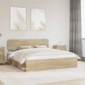 Bettrahmen Sonoma 180 x 200 cm Massives Kiefernholz