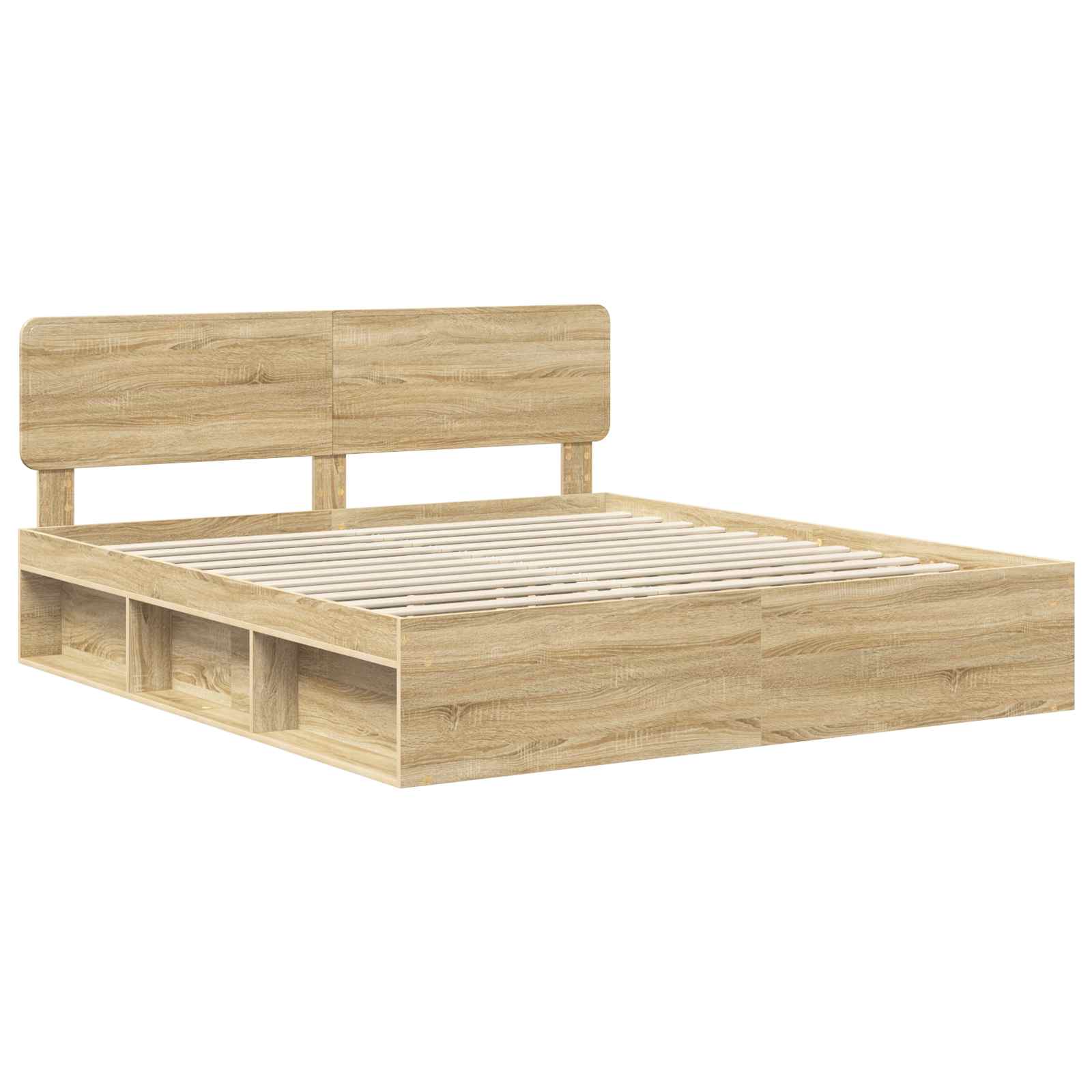 Bettrahmen Sonoma 180 x 200 cm Massives Kiefernholz – Bild 4