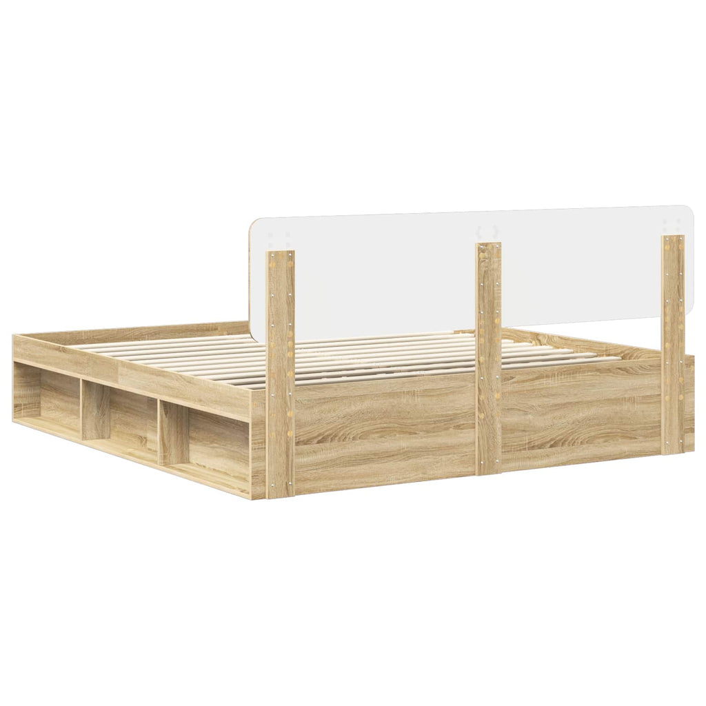 Bettrahmen Sonoma 180 x 200 cm Massives Kiefernholz – Bild 9