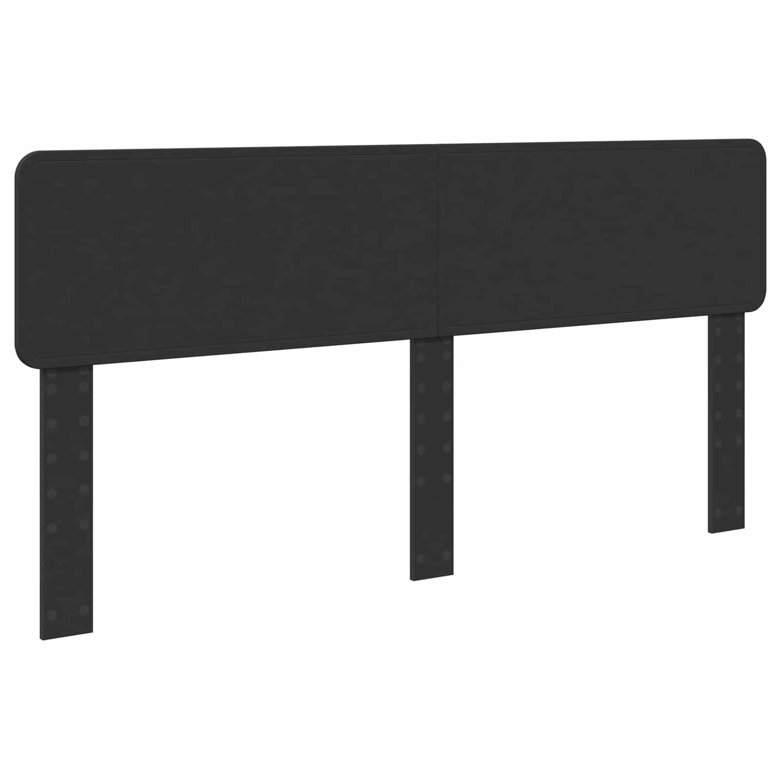 Aufbewahrungsbett Schwarz 200 x 200 cm Holzwerkstoff – Bild 7