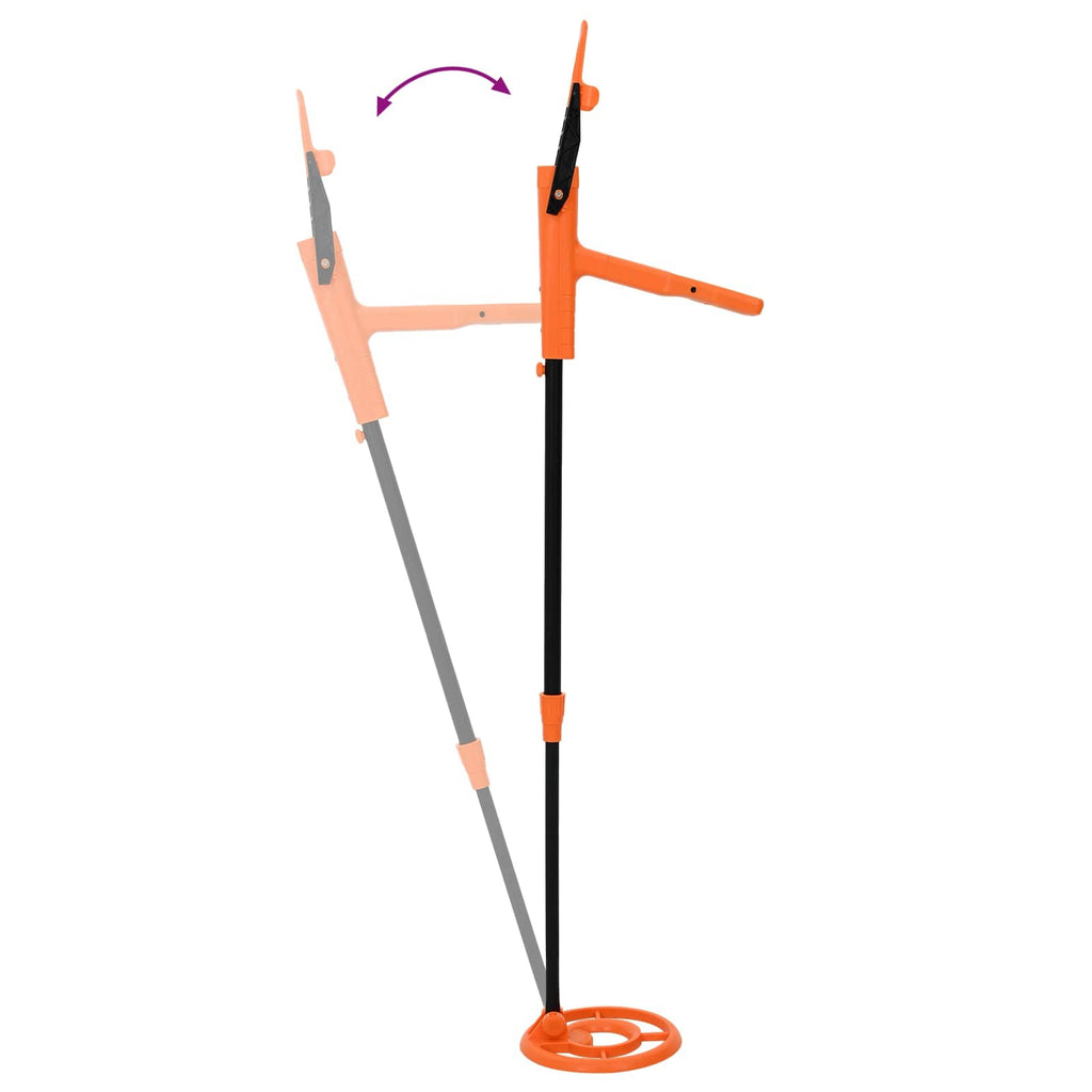 Metalldetektor mit LCD-Display 2 Modelle 19 cm Spule Gelb – Bild 9