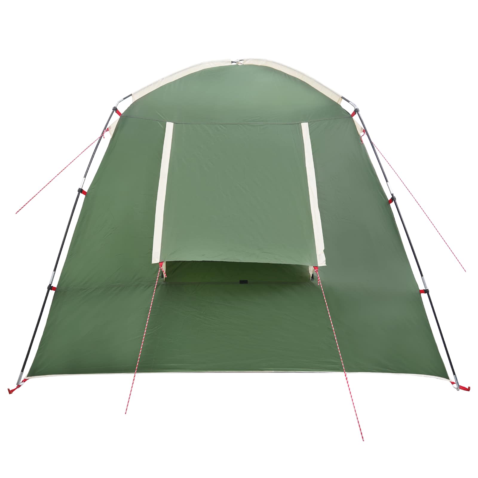 Hütten-Zelt mit Dach Grün 210 x 210 x 138 cm Polyester – Bild 6