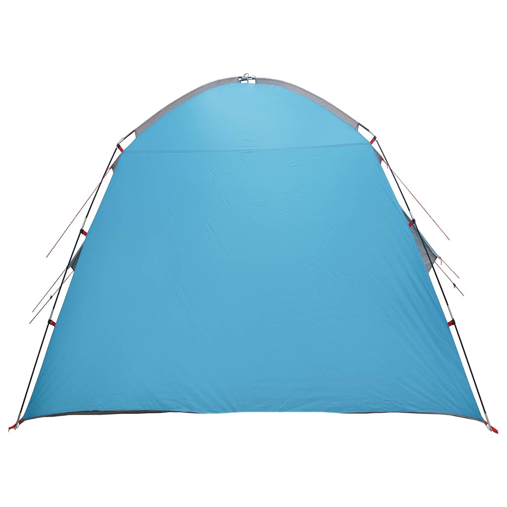 Hütten-Zelt mit Dach Blau 210 x 210 x 138 cm Polyester – Bild 7