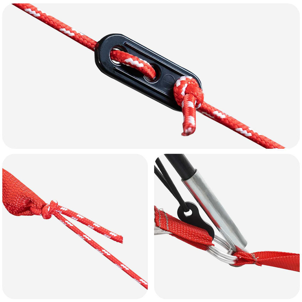 Campingzelt mit Dach Olivegrün 275 x 215 x 125 cm – Bild 12