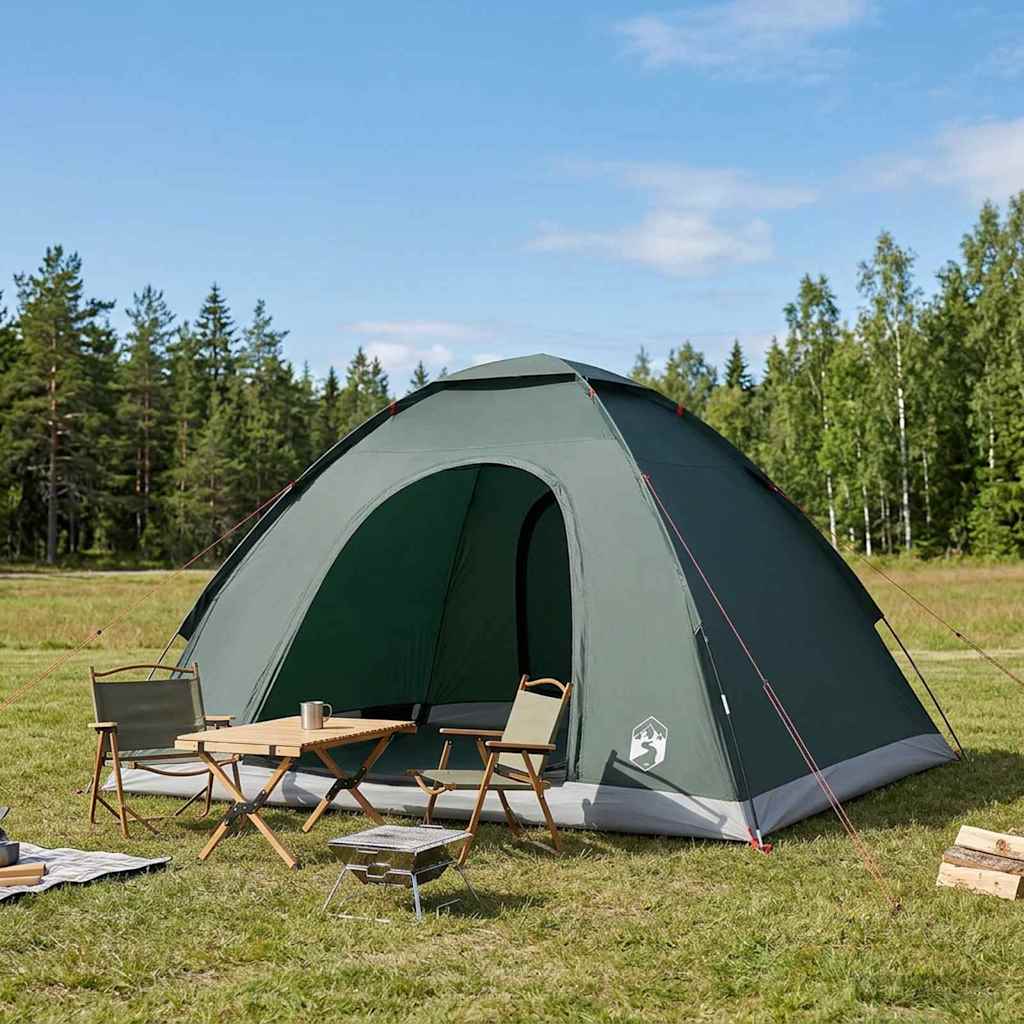 Campingzelt mit Dach Olivegrün 275 x 215 x 125 cm