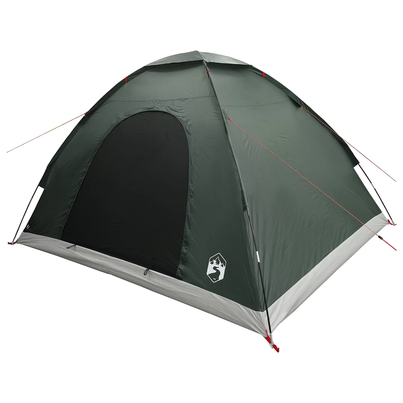 Campingzelt mit Dach Olivegrün 275 x 215 x 125 cm – Bild 3