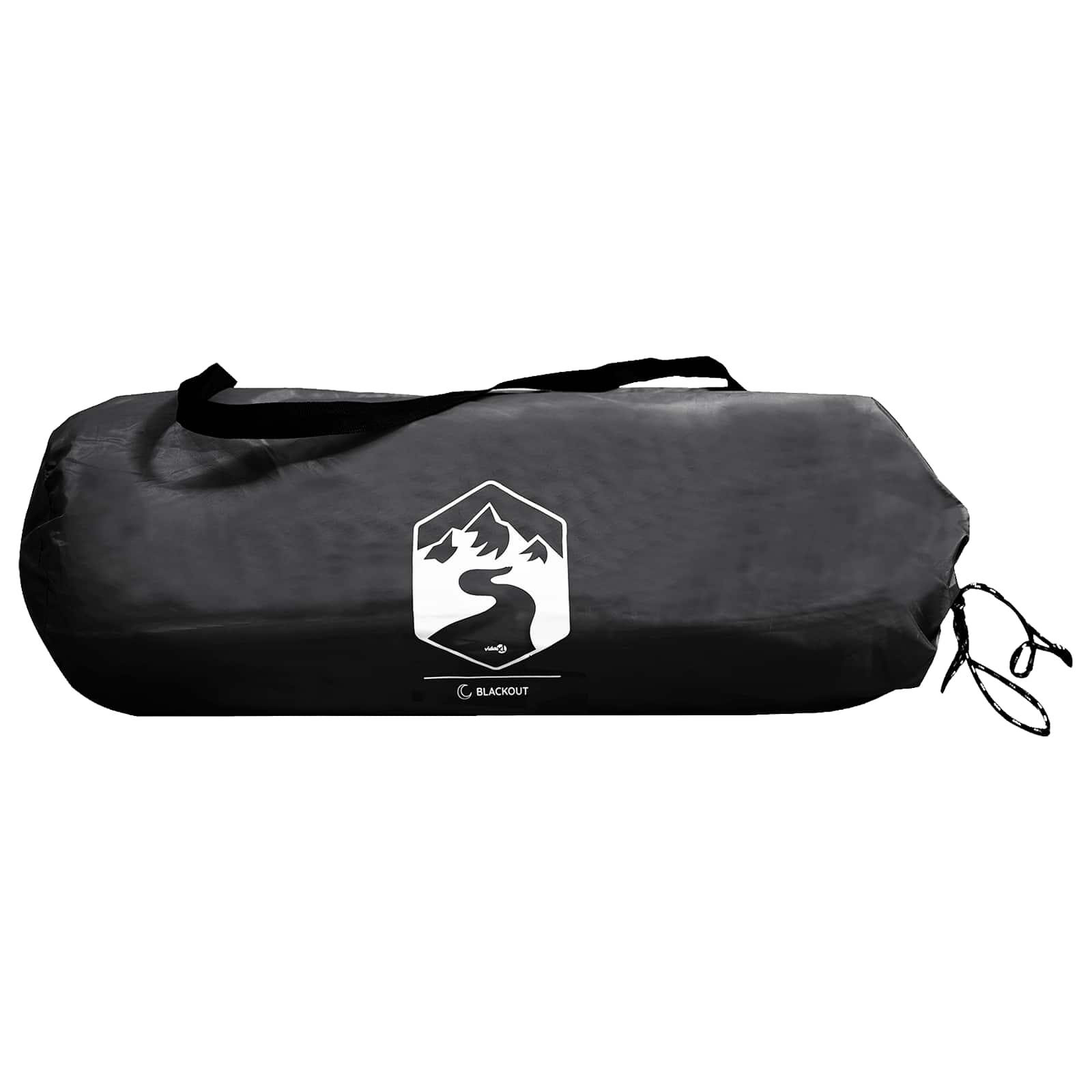 Campingzelt mit Dach Weiß Blackout 275 x 215 x 125 cm – Bild 8