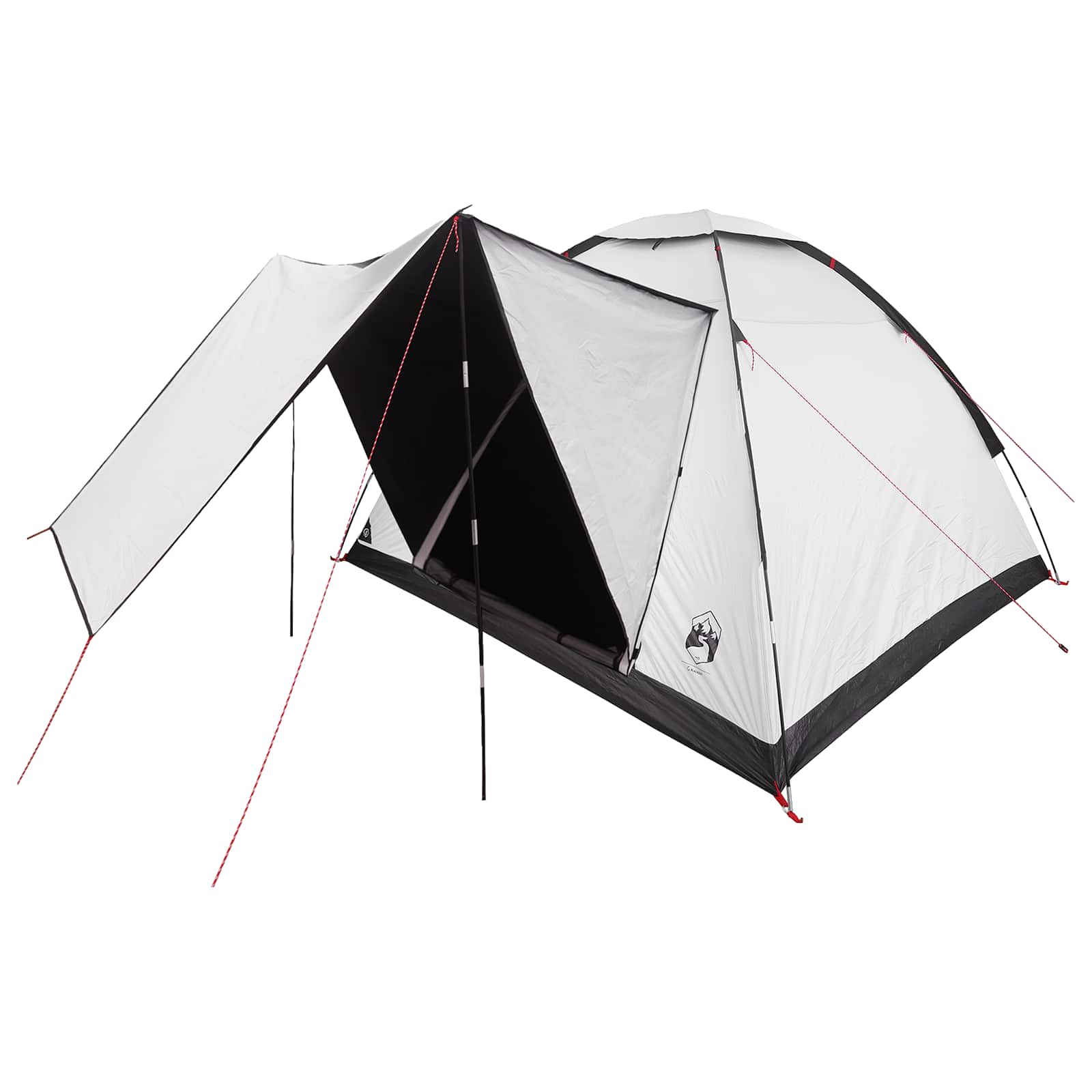 Campingzelt mit Dach Weiß Blackout 275 x 215 x 125 cm – Bild 2