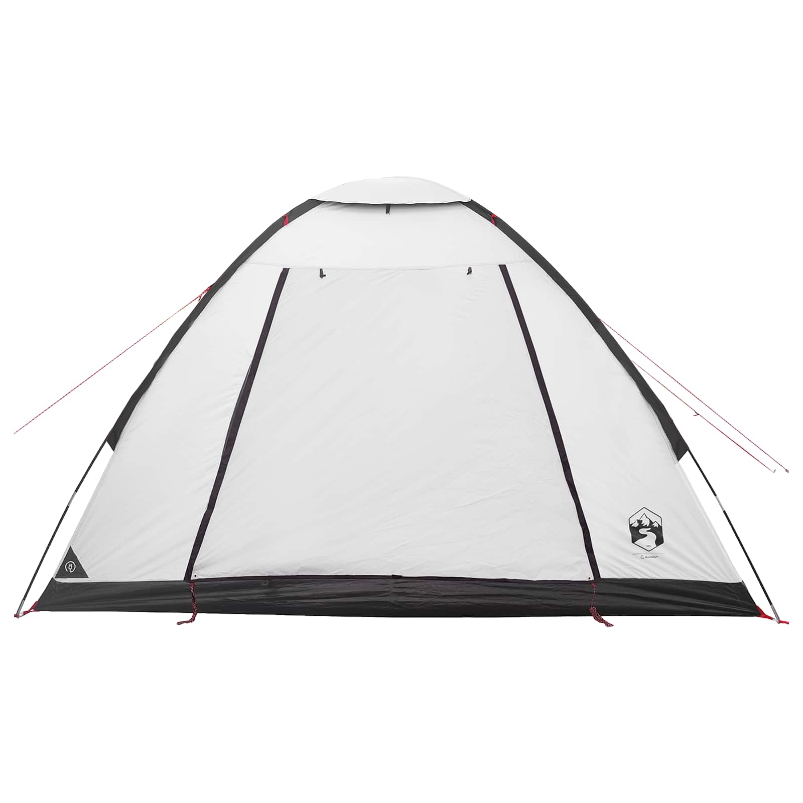 Campingzelt mit Dach Weiß Blackout 275 x 215 x 125 cm – Bild 5