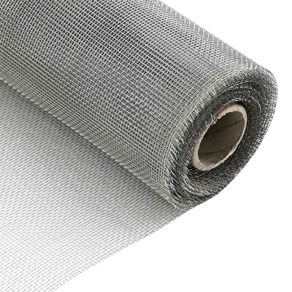Drahtgeflecht 120 x 1000 cm 18 Mesh Edelstahl 304 Silber – Bild 3