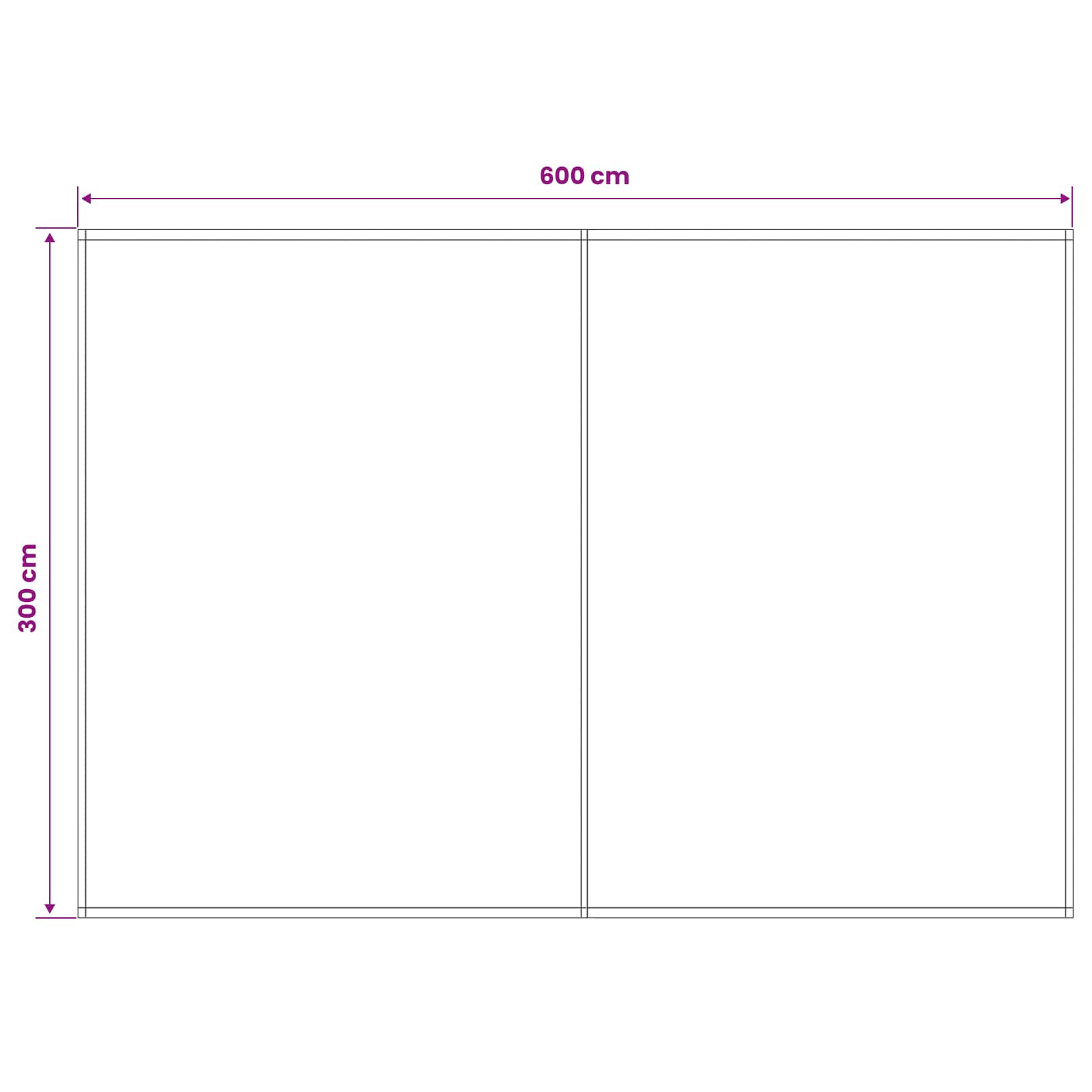 Markisenersatzstoff Creme 600 x 300 cm Polyester – Bild 5