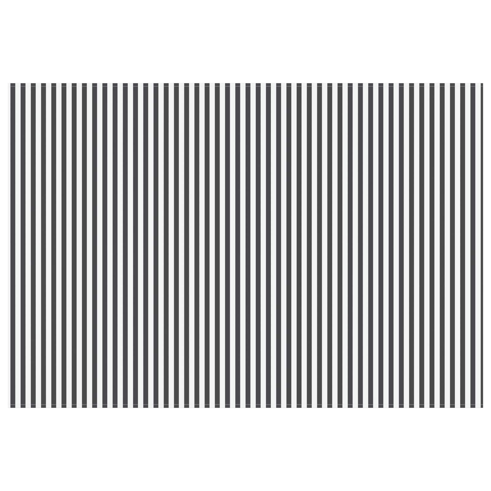 Markisenersatzstoff Anthrazit und Weiß 600 x 300 cm Polyester – Bild 3
