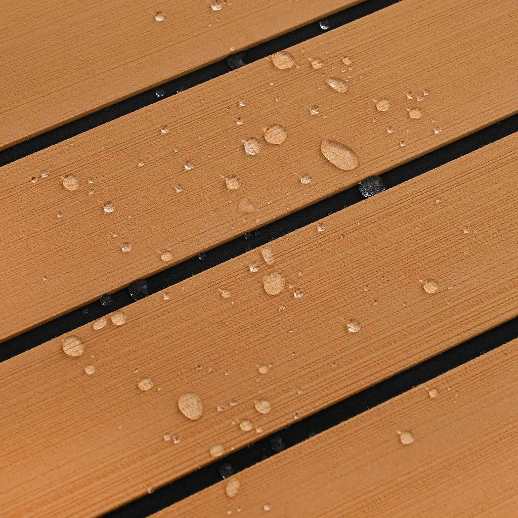 Bootsmatte Braun und Schwarz 240 x 90 cm EVA – Bild 5