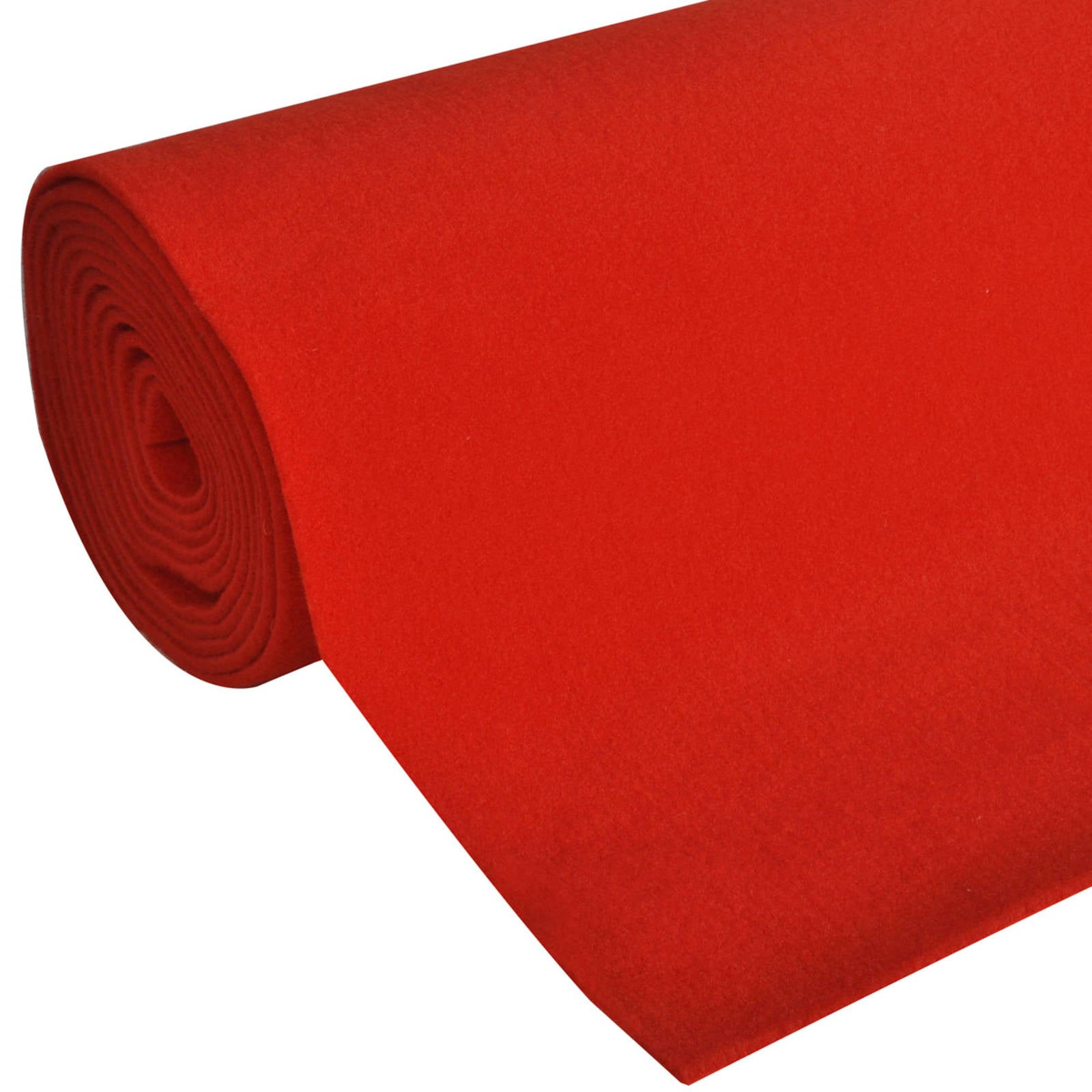 Teppich Rot 1 x 20 m Polyester – Bild 3