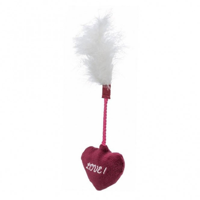 Trixie Katzenspielzeug Valentines Herz mit Federn - Heim & Tiermarkt