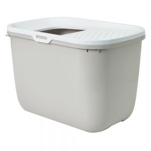 Savic Katzentoilette Hop In - weiß/beige - Heim & Tiermarkt