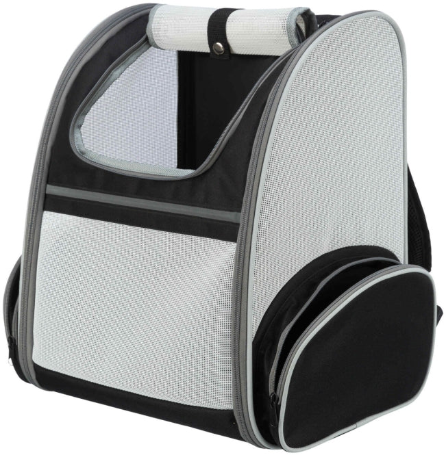 Trixie Rucksack Chloe - Hellgrau/Schwarz - Heim & Tiermarkt