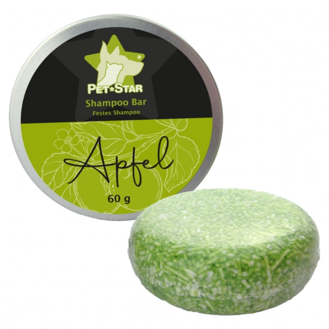 Pet-Star Shampoo Bar Apfel - 60g - Heim & Tiermarkt