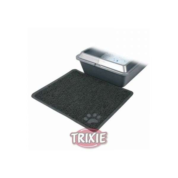 Trixie Vorleger für Katzentoiletten, anthrazit - 37 x 45 cm - Heim & Tiermarkt
